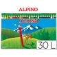 Lapices de colores alpino 659 caja de 30 colores largos