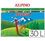 Lapices de colores alpino 659 caja de 30 colores largos