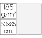 Cartulina guarro blanca 50x65 cm 185 gr