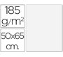Cartulina guarro blanca 50x65 cm 185 gr
