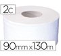Papel higienico jumbo 2 capas celulosa pura rollo de 91 m para dispensador 925