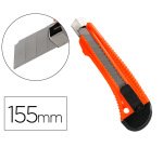 Cuter q-connect plastico ancho retractil cuchilla 18 mm xd-38 blister 1 unidad