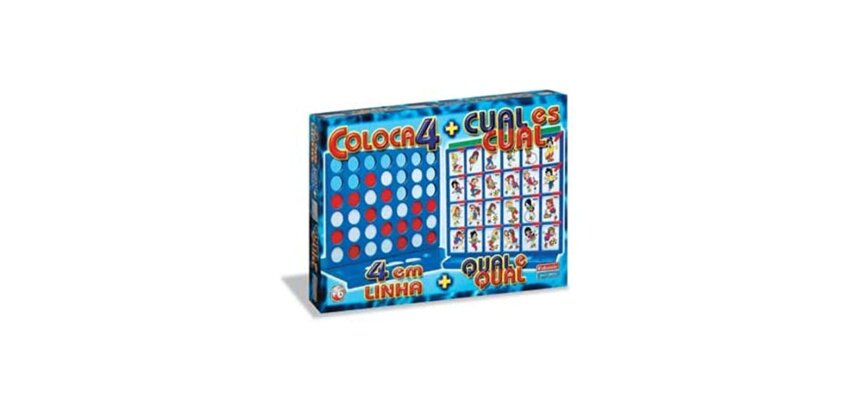 Juegos de mesa falomir -cuatro en linea + cual es cual