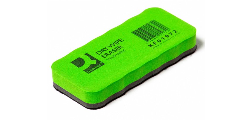 Borrador q-connect pizarra en seco lavable