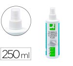 Spray q-connect limpiador de pantallas y teclados bote de 250 ml