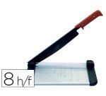 Cizalla m+r metalica 6426 de palanca de 26 cm con base de aluminio