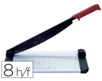 Cizalla m+r metalica 6432 de palanca de 32 cm con base de aluminio