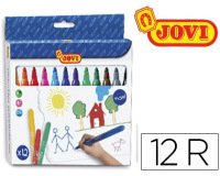 Rotulador jovi maxi 13 mm caja de 12 unidades colores surtidos