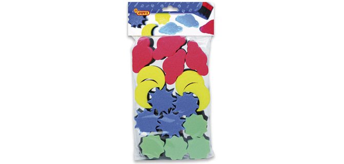 Esponja jovi formas diversas bolsa de 16 unidades surtidas