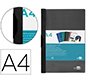 Carpeta liderpapel dossier A4 60 hojas pinza lateral de plástico deslizante polipropileno