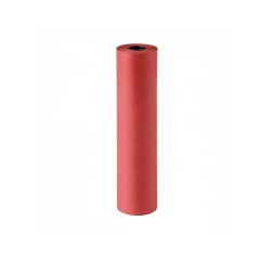 Papel de regalo kraft liderpapel bobina ancho 62 cm peso 7 kg gramaje 60 g burdeos