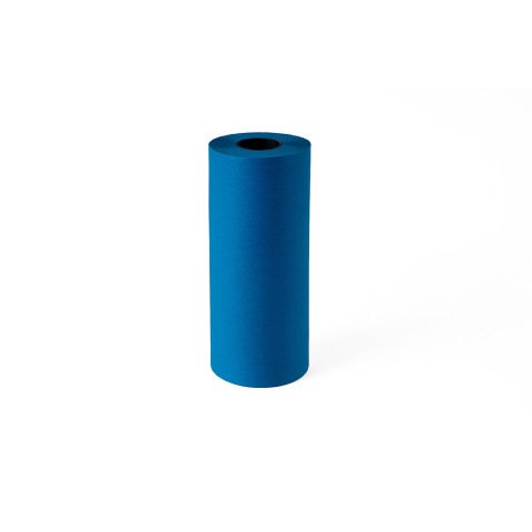 Papel de regalo kraft liderpapel bobina ancho 31 cm peso 3,5 kg gramaje 60 g azul cobalto