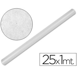 Papel kraft liderpapel blanco rollo 25x1 mt