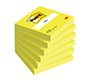 Bloc de notas adhesivas quita y pon post-it 76x76 mm verde neon con 100 hojas