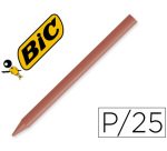 Lapices plastidecor unicolor marron-07 caja con 25 lapices