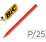 Lapices plastidecor unicolor rojo-03 caja de 25 unidades