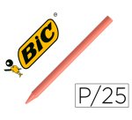 Lapices plastidecor unicolor carne-27 caja con 25 lapices