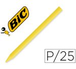 Lapices plastidecor unicolor amarillo-04 caja con 25 lapices