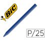 Lapices plastidecor unicolor azul-06 caja con 25 lapices