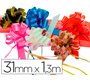 Cinta para hacer lazos oro 130 cm x 31 mm unidad