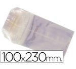 Bolsa celofan 100x230 mm paquete 100 unidades