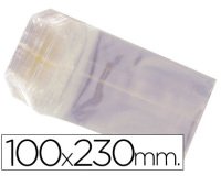 Bolsa celofan 100x230 mm paquete 100 unidades