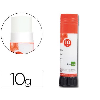Pegamento liderpapel en barra 10 g unidad