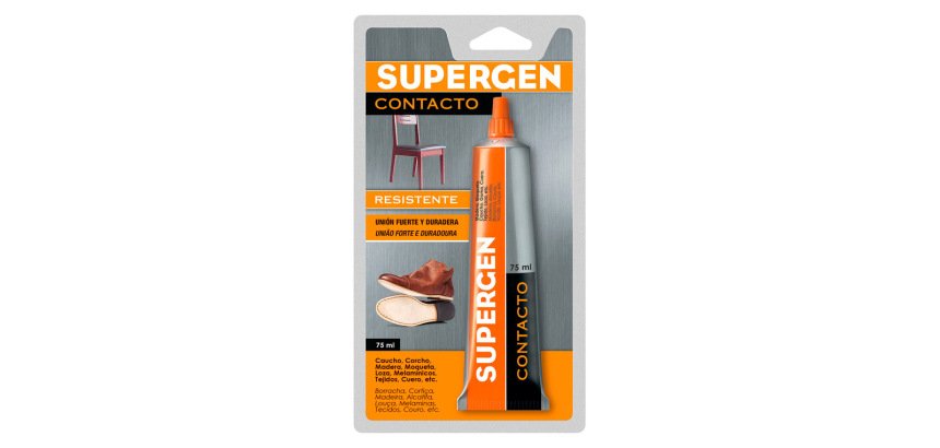 Pegamento supergen contacto 75 ml unidad