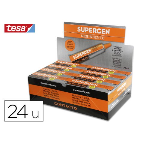 Pegamento supergen contacto 75 ml unidad