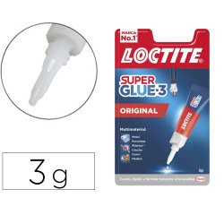 Pegamento loctite 3 gr adhesivo instantaneo original unidad