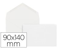 Sobre liderpapel blanco registro extra 90x140 mm caja de 100 unidades