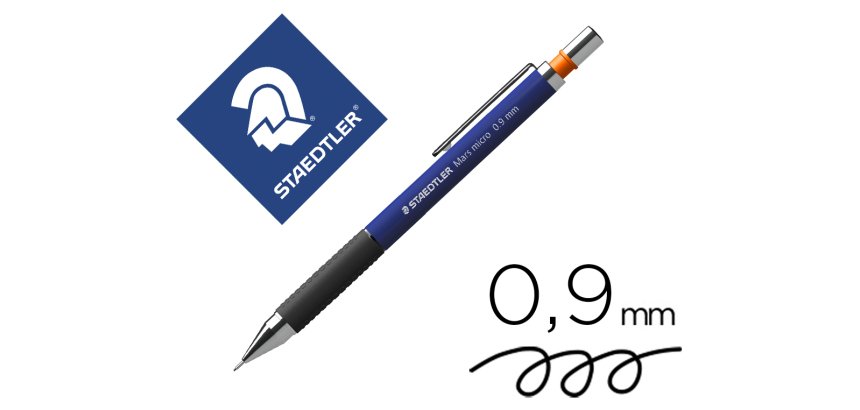 Portaminas staedtler mars micro 0,9 mm