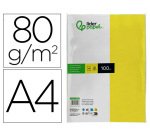 Papel de color A4 80 g Liderpapel - Paquete de 100