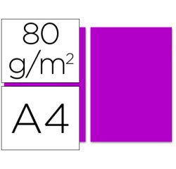 Papel de color A4 80 g Liderpapel - Paquete de 100