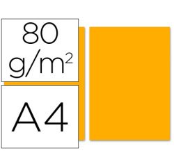 Papel de color A4 80 g Liderpapel - Paquete de 100