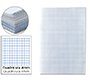 Papel florete liderpapel cuadro 4mm 60gr paquete de 250 hojas