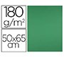 Cartulina liderpapel 50x65 cm verde navidad 180 gr unidad