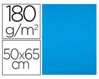 Cartulina liderpapel 50x65 cm 180g/m2 azul turquesa