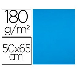 Cartulina liderpapel 50x65 cm 180g/m2 azul turquesa