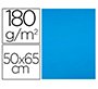 Cartulina liderpapel 50x65 cm 180g/m2 azul turquesa