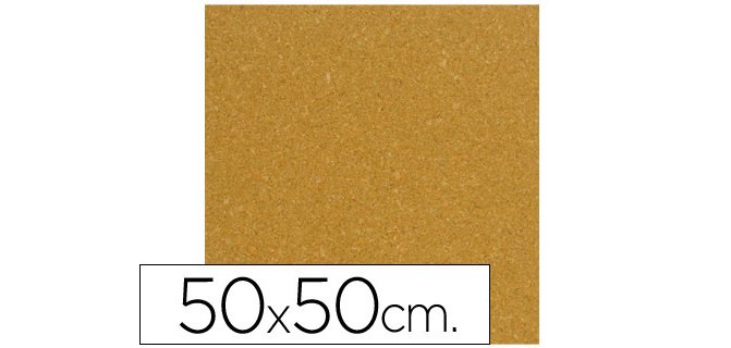 Corcho 50x50 cm grosor 4 mm unidad
