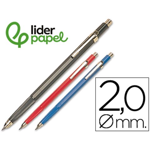 Portaminas liderpapel grafo 2 mm unidad