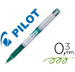 Rotulador pilot roller v-ball grip verde 0.5 mm