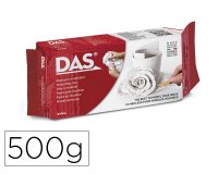 Pasta das blanca para modelar seca sin coccion 500 gr