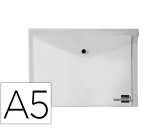 Carpeta liderpapel dossier broche 34354 polipropileno din a5 transparente