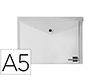 Carpeta liderpapel dossier broche 34354 polipropileno din a5 transparente