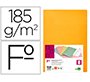 Subcarpeta liderpapel folio naranja intenso 180g/m2