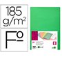 Subcarpeta liderpapel folio verde intenso 180g/m2