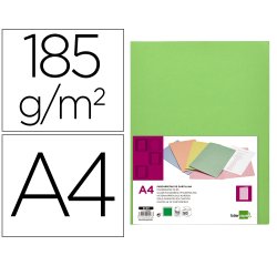Subcarpeta liderpapel din a4 verde intenso 180g/m2