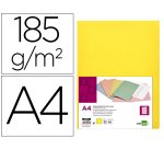 Subcarpeta liderpapel din a4 amarillo intenso 180g/m2